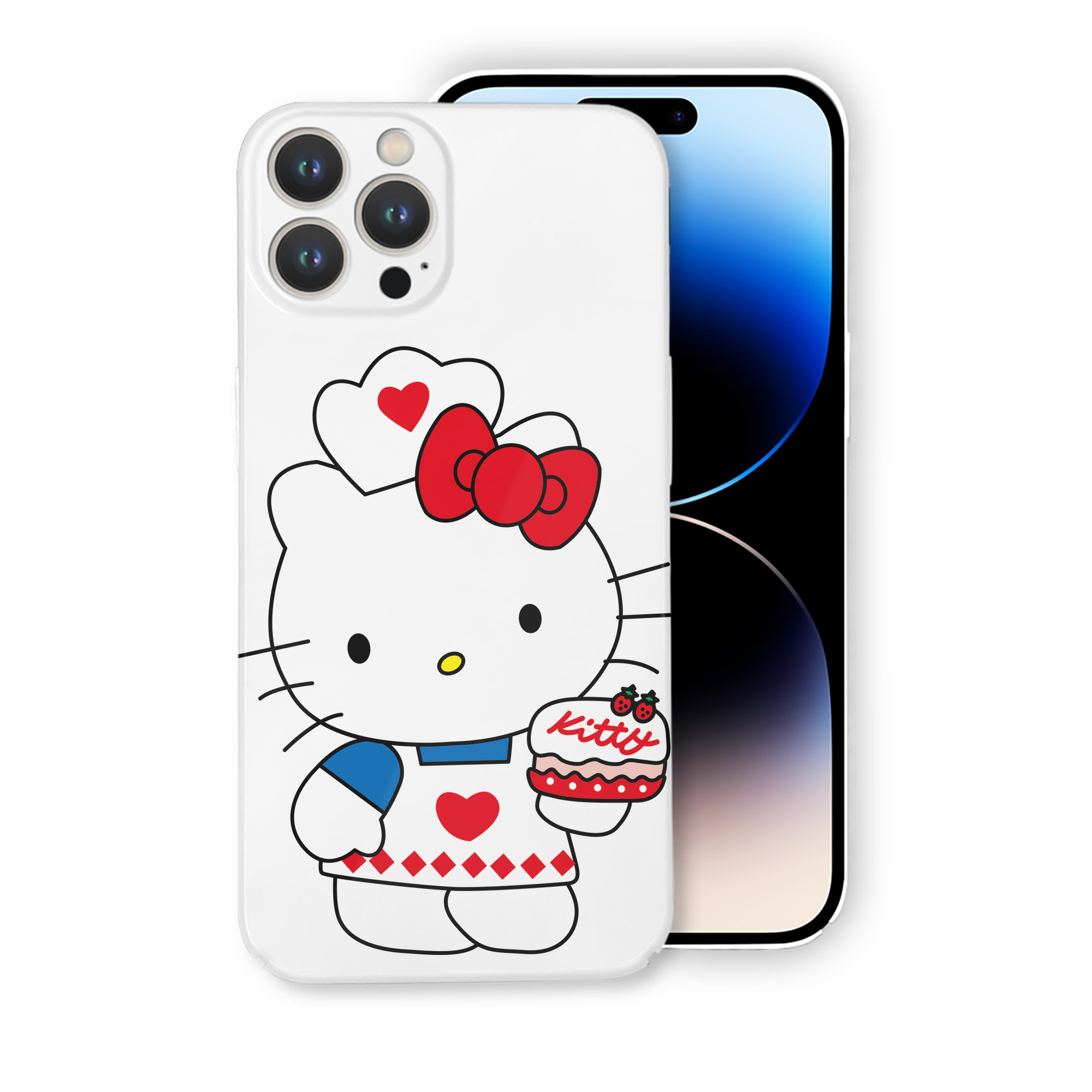 （画像用） Hello Kitty ハローキティ 【iPhone 14シリーズ対応】ハードケース